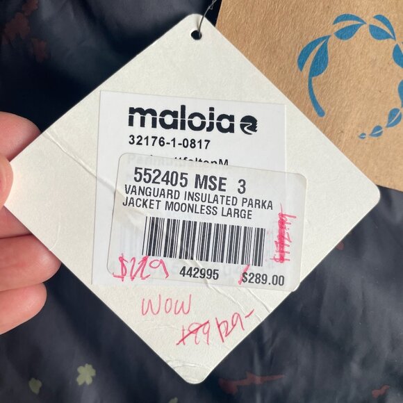 Maloja Vanguard Insulated Puffer Parka BNWT - Picture 10 of 12